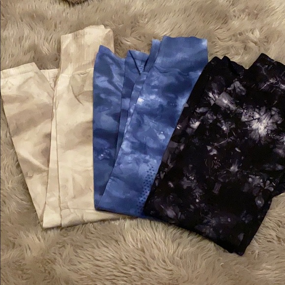 🌺Free peple Good karma blk or blue 7/8 legging - Picture 5 of 16